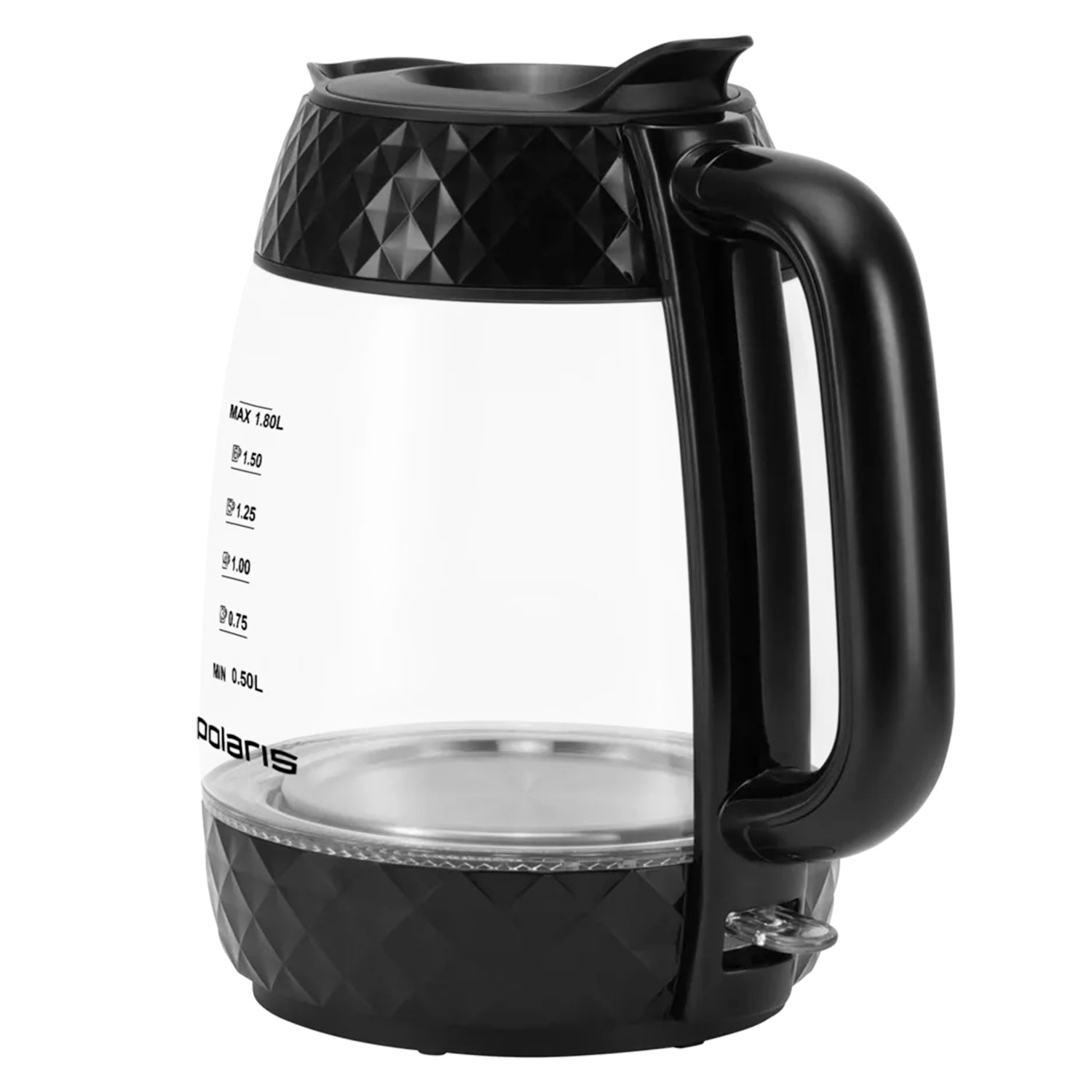Electric kettle POLARIS PWK 1809CGL BK — 5