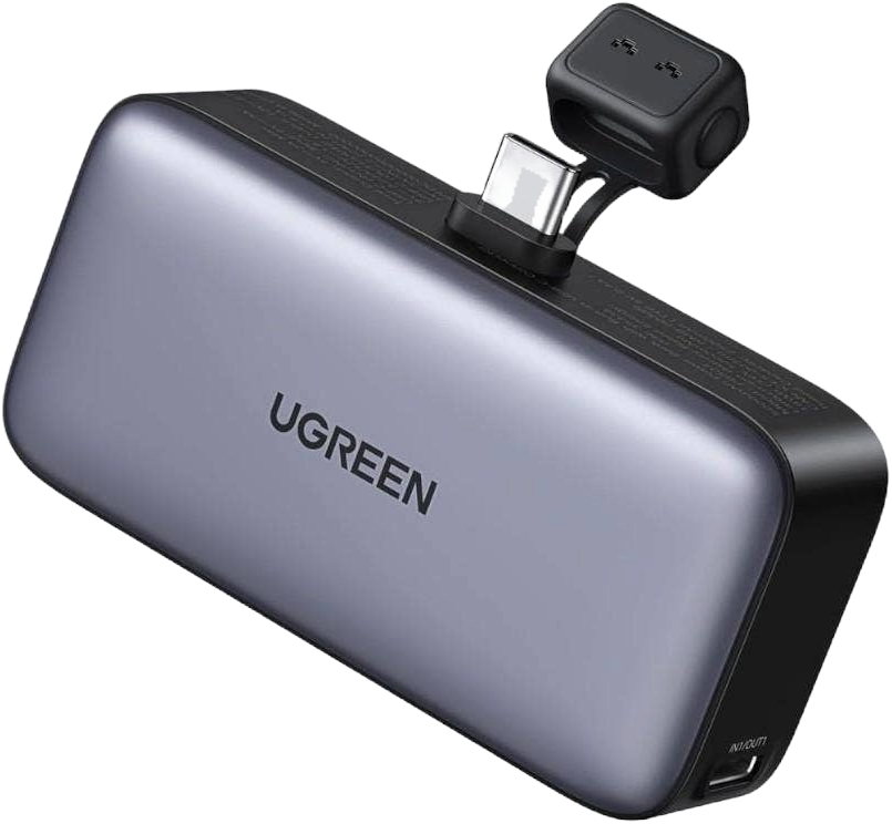Power bank UGREEN with built-in USB-C connector 5000mAh 35338 — 2