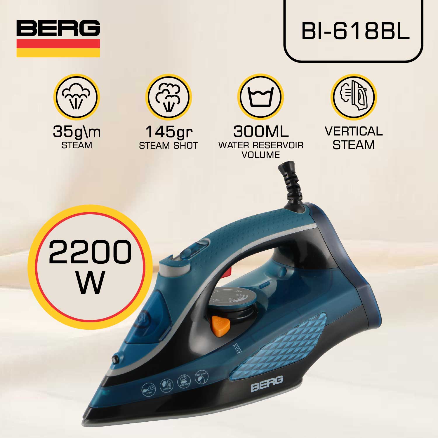 Iron BERG BI-618BL — 2