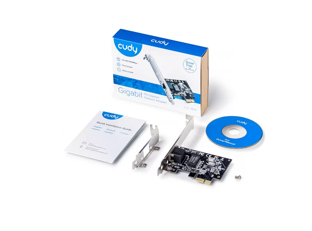 Network card Cudy PCIe Lan PE10 — 6