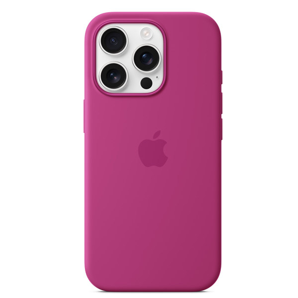 iPhone 16 Pro Silicone Case with MagSafe Fuchsia — 4