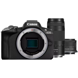 EOS R50 BK RF-S18-45 RF75-300 SEE — 2