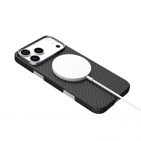 Levelo Sergei 1500D Aramid Fiber Case For iPhone 17 Pro Sunset — 6