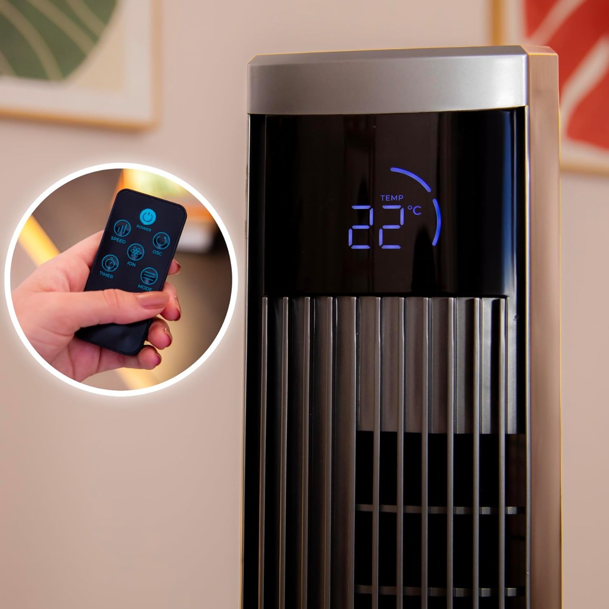Fan Cecotec 08215 EnergySilence 470 Max Skyline Ionic — 4