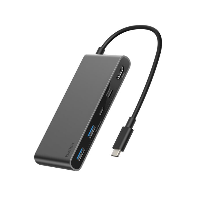 Belkin 7 in 1 USB-C Multiport Hub 100W AVC023HQSGY — 2