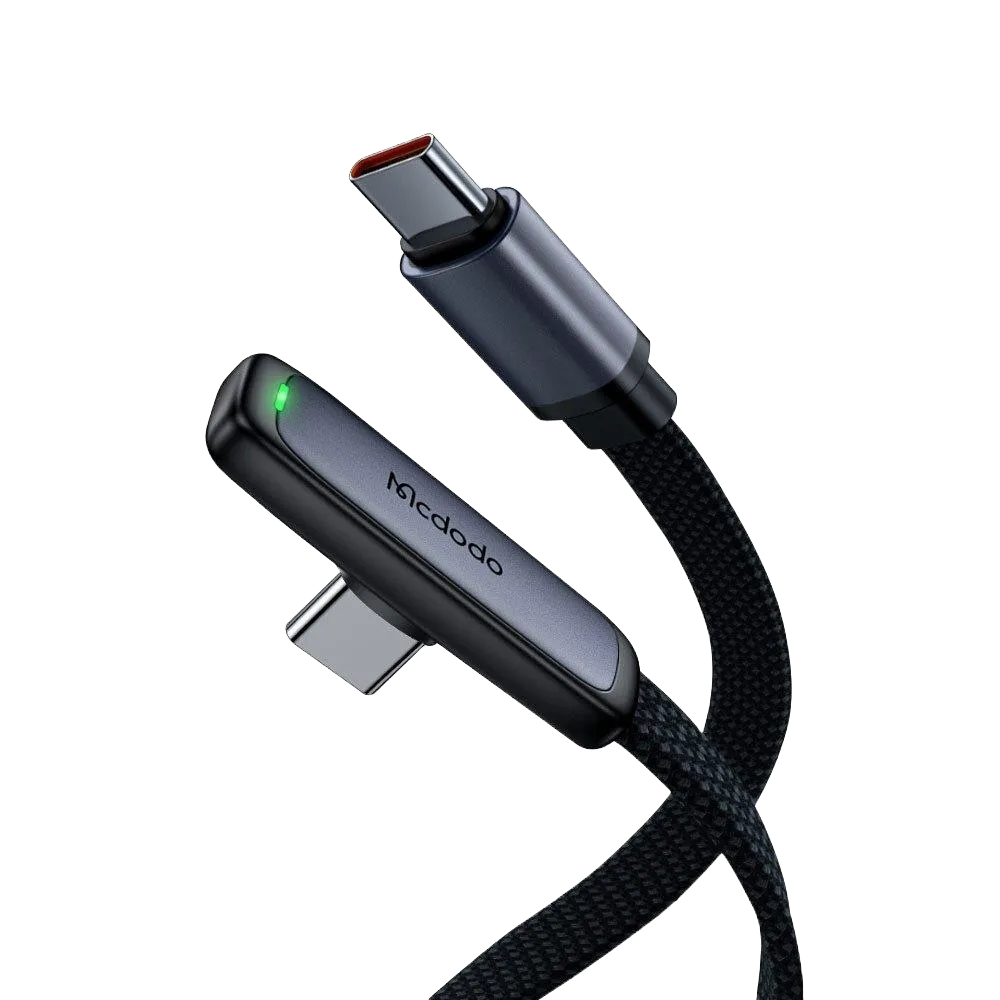 Cable McDododo 90 Degree C-C 65W Data Cable 1 .8m CA-3361 — 3