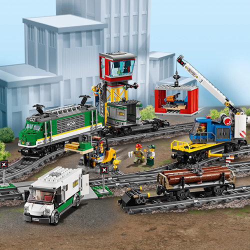 Constructor LEGO 60198 Cargo Train — 2