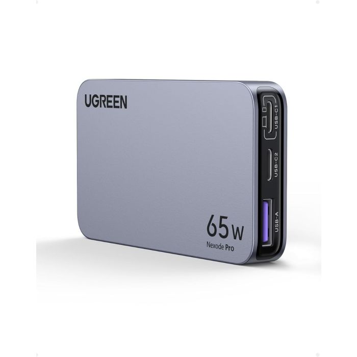UGREEN Nexode GaN Pro 3-Port Ultra-Slim Fast Charger USB-A 2*USB-C 25356 65W — 2