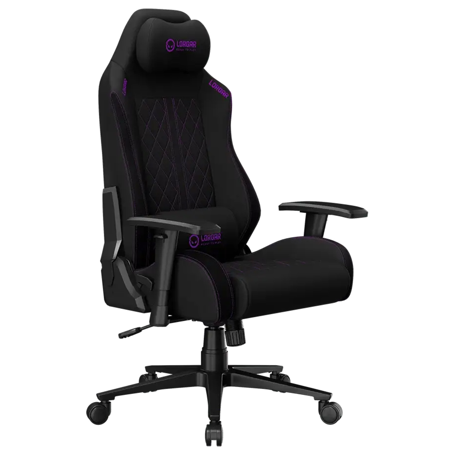 Gaming chair LORGAR Pro CHA41 Advanced Premium Anti-Stain Fabric LRG-CHA41-BK-PR