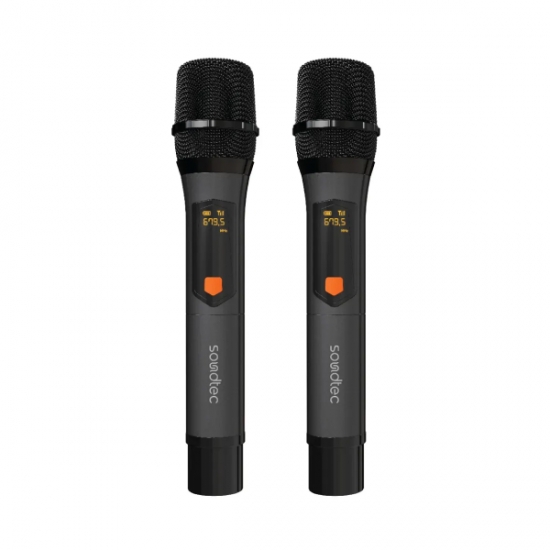 Porodo Dual-Channel Handy Wireless Microphone Rechargeable — 4