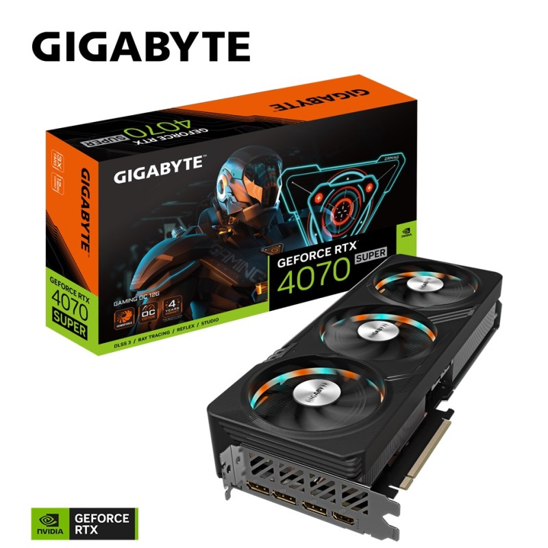 Graphic Card Gigabyte WF Max RTX 4070 Ti SUPER SUPER16GB