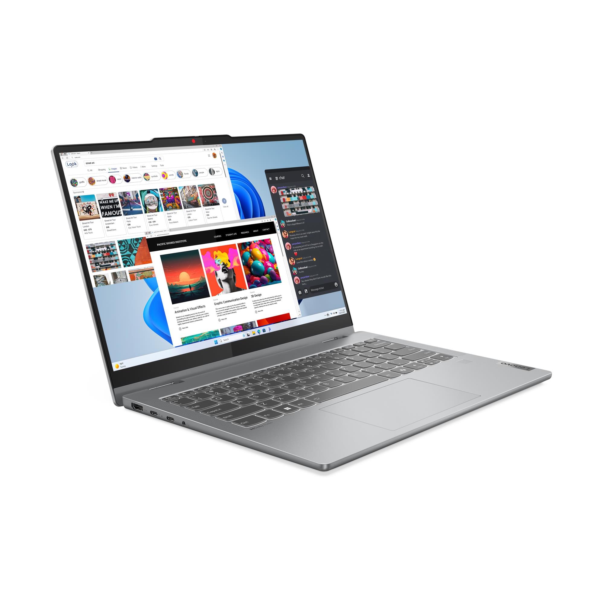 Laptop Lenovo IdeaPad 5 2-in-1 14IRU9 i5-120U SSD 14 DOS Touch Luna 83DT0077RK — 8