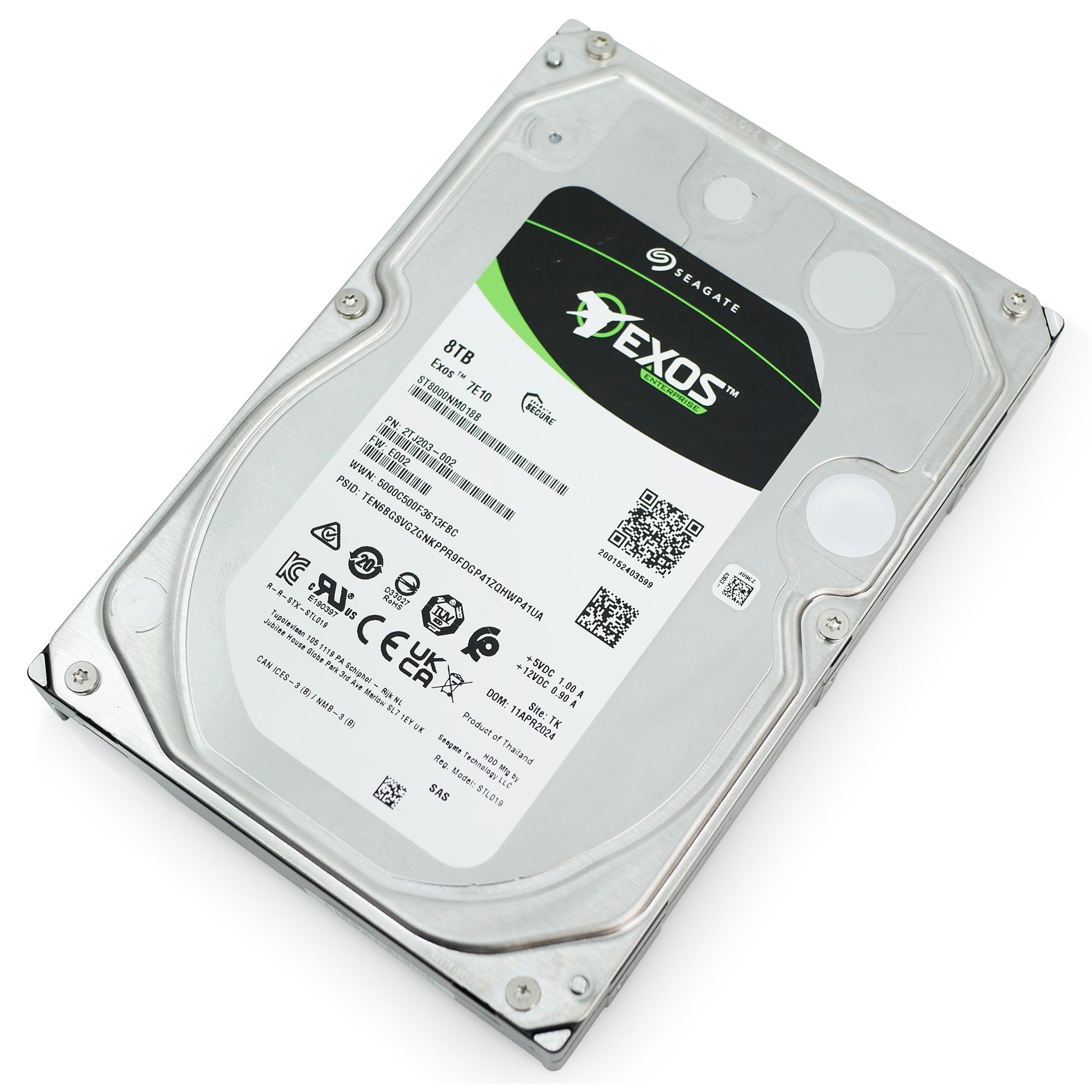 Exos 7E10 Enterprice HDD ST8000NM018B — 3