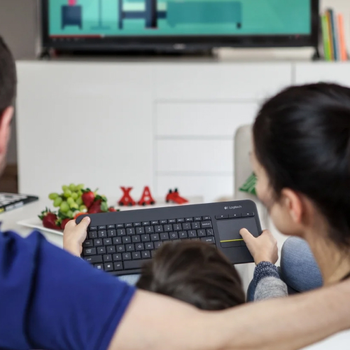 Беспроводная сенсорная клавиатура Logitech K400 Plus — 5