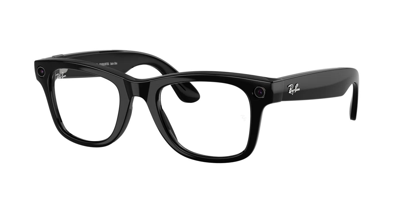 Ray-Ban Meta Wayfarer 2 Clear Size 53 — 3
