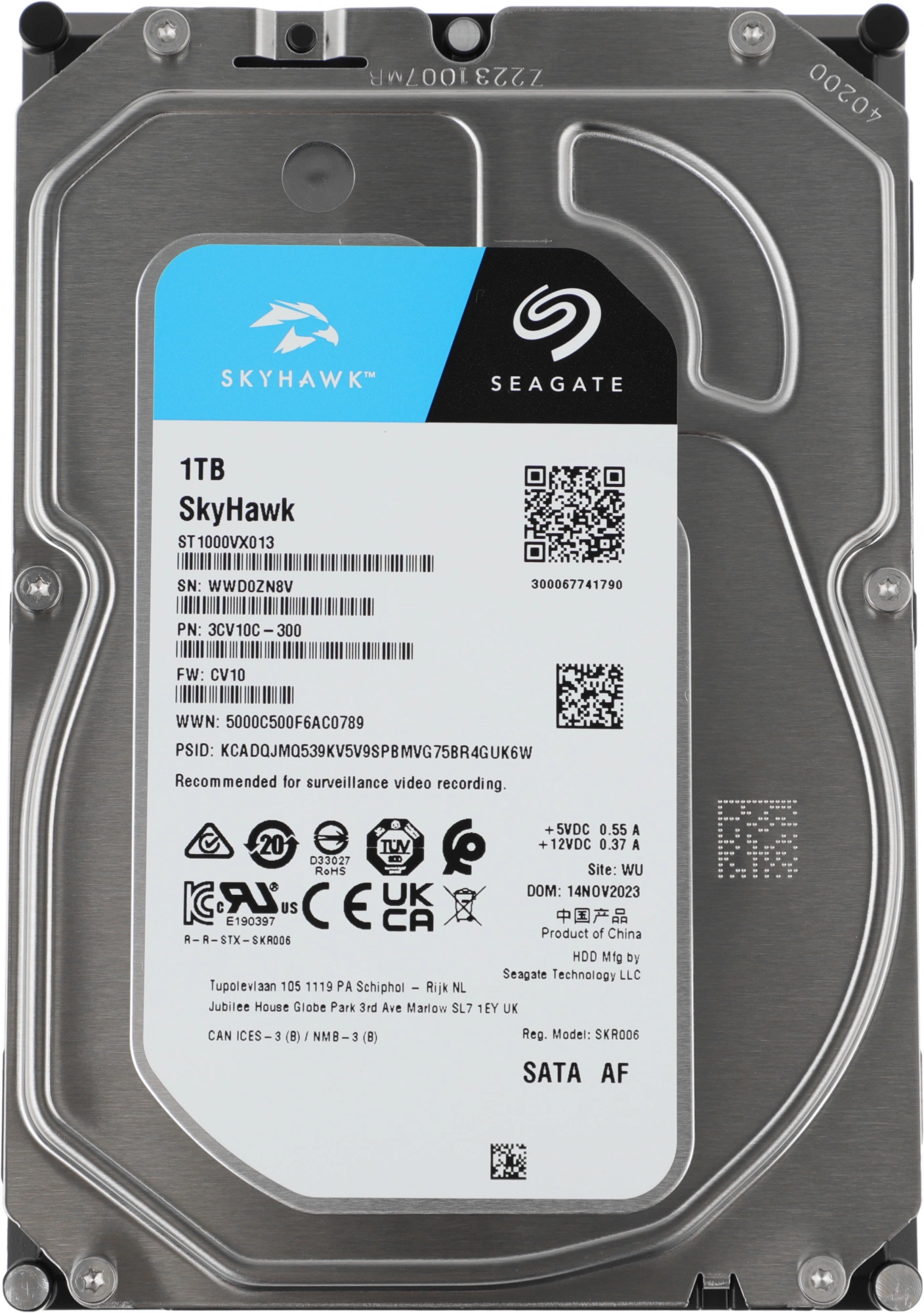 SkyHawk ST1000VX013 — 3
