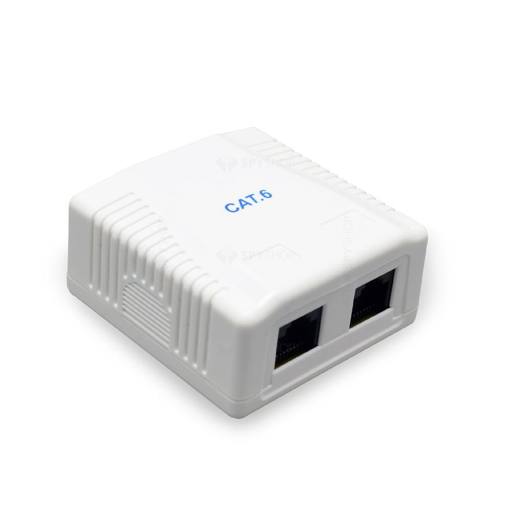 Wall outlet NCAC-FS-SMB2 Wall outlet 2port sheilded — 2