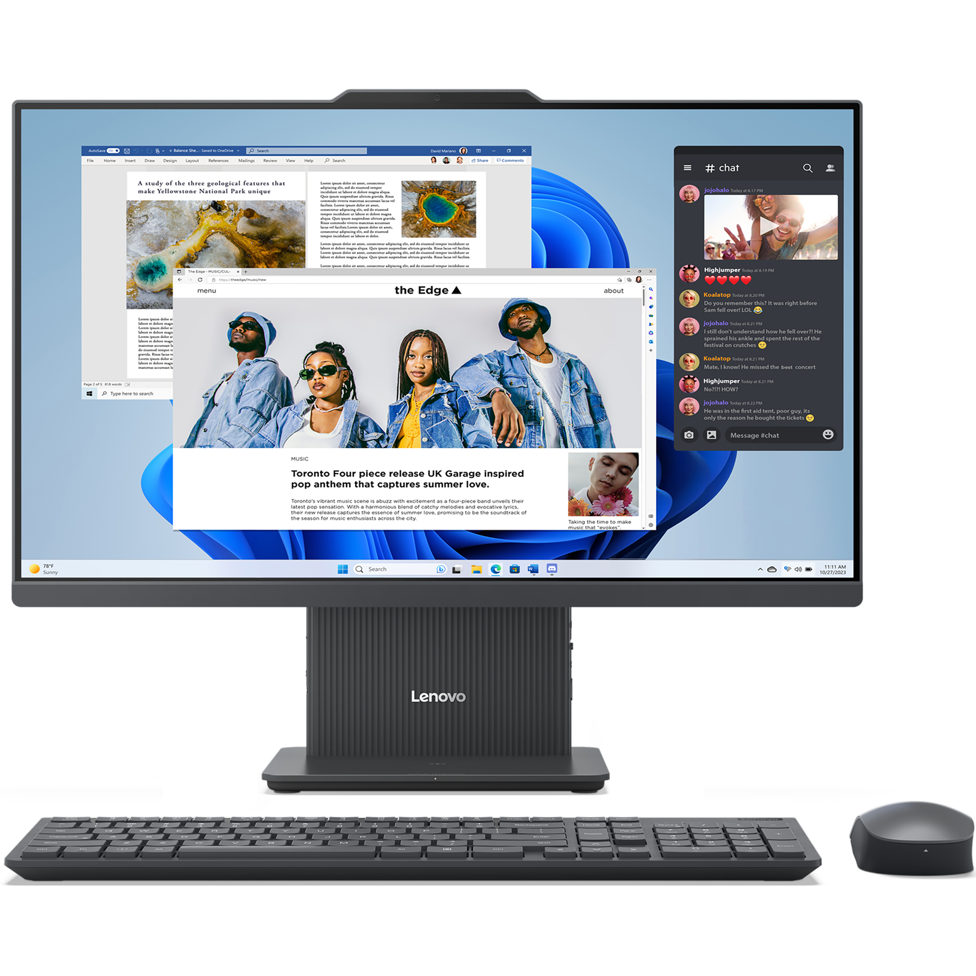 IdeaCenter AIO 3 24IRH9 F0HN00KRRU AIO PC 23 Full HDnon touch DDR5 SSD Luna — 2