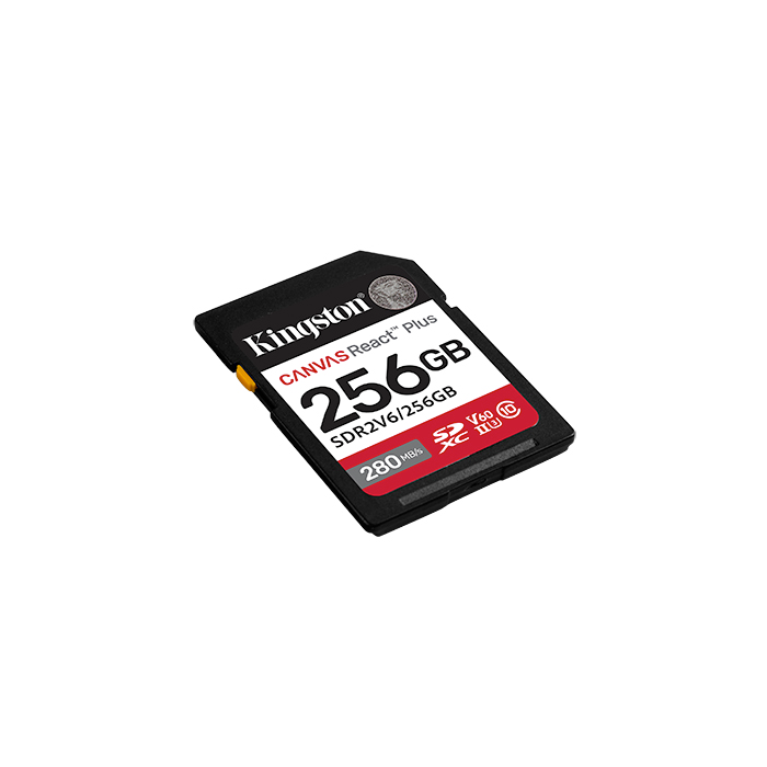 Memory card KINGSTON Canvas React Plus V60 SD SDR2V6 512 — 2