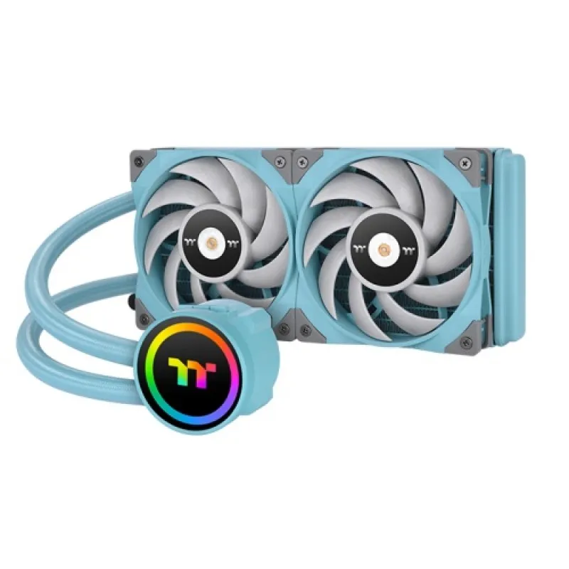 ToughLiquid 240 ARGB Sync Turquoise All-In-One Liquid Cooler — 2