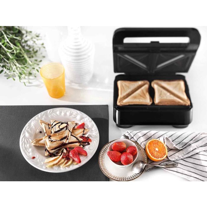 Sandwich waffle maker DELONGHI SW12B.BK — 7