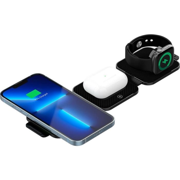 Canyon CNS-WCS305B 3in1 Wireless charger with case 1000W — 2