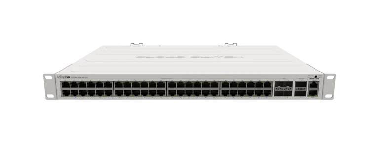 Коммутатор MikroTik CRS354-48G-4S+2Q+RM на 48 портов Gigabit для монтажа в стойку, 4×SFP+ и 2×QSFP+ — 3