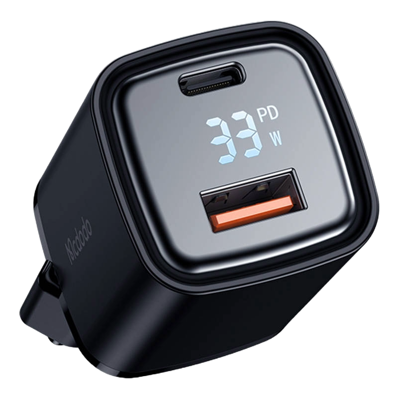 McDododo 1C+1A Digital Display Fast Charger CH-1701 33W — 3