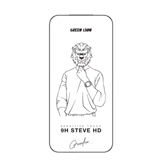 Lion 9H Steve HD Screen Protector Glass For iPhone 17 Pro — 6