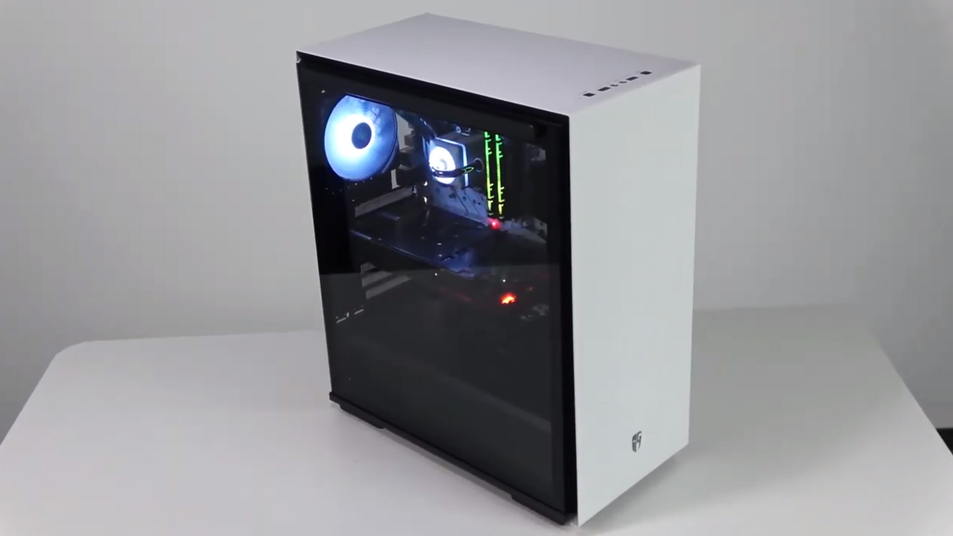 Deep Cool MACUBE 310 WH MID Tower w o PSU ATX — 2