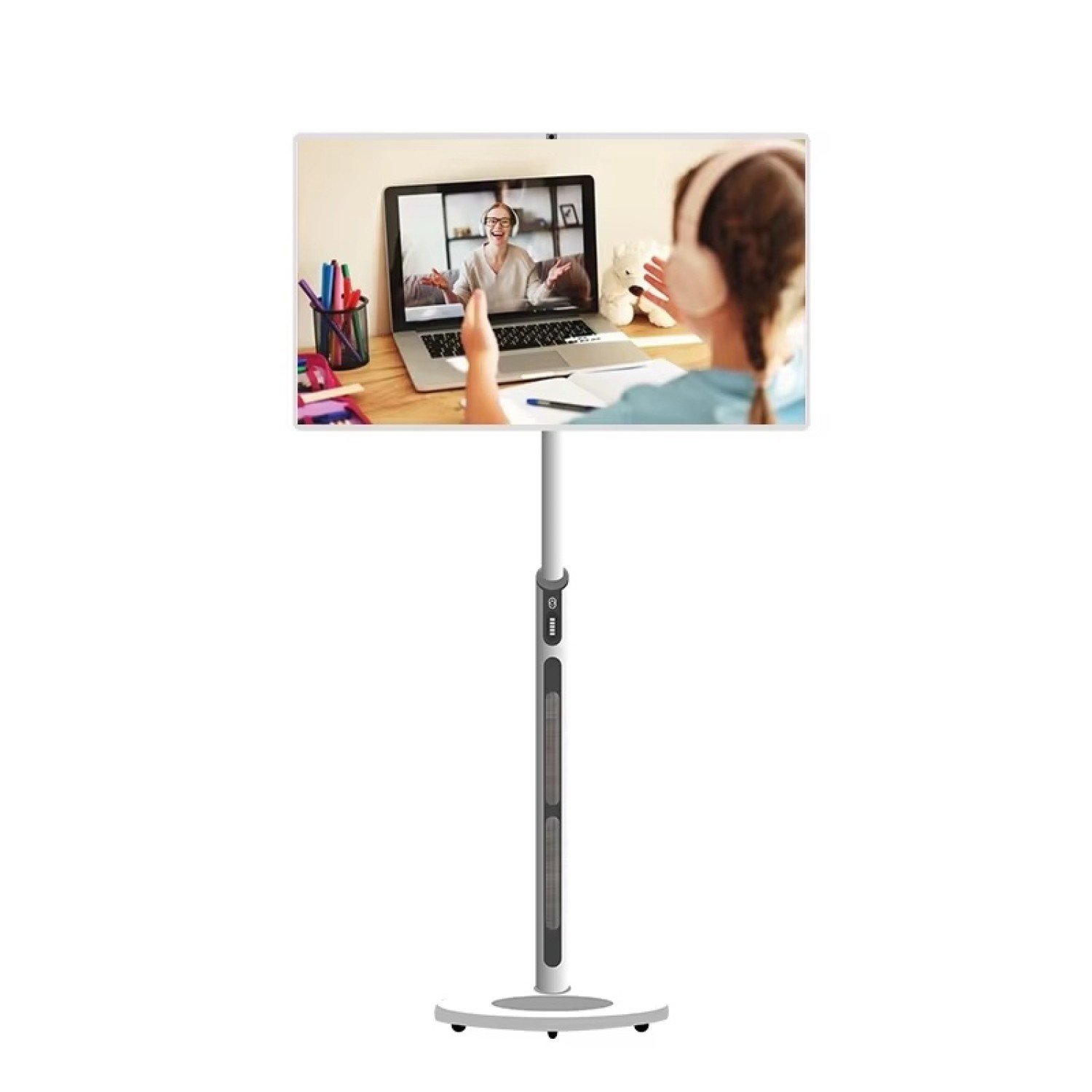 Monitor QUNMAO QM-32GM02-C 32 Stand Portable Touch Smart — 4