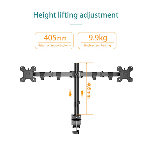 Kaloc KLC-DW220-J Dual Monitor holder 17 -27 — 3