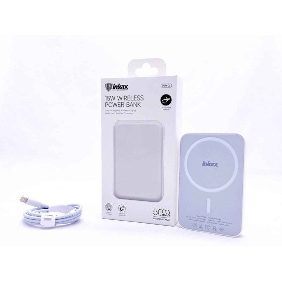 Power bank INKAX PBM-03 WH — 3