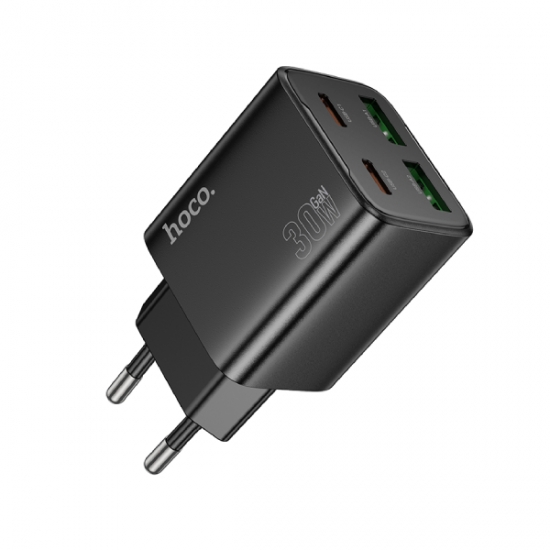 Hoco Fundador Four-Port Charger Home N56 PD30W 2C2A — 2