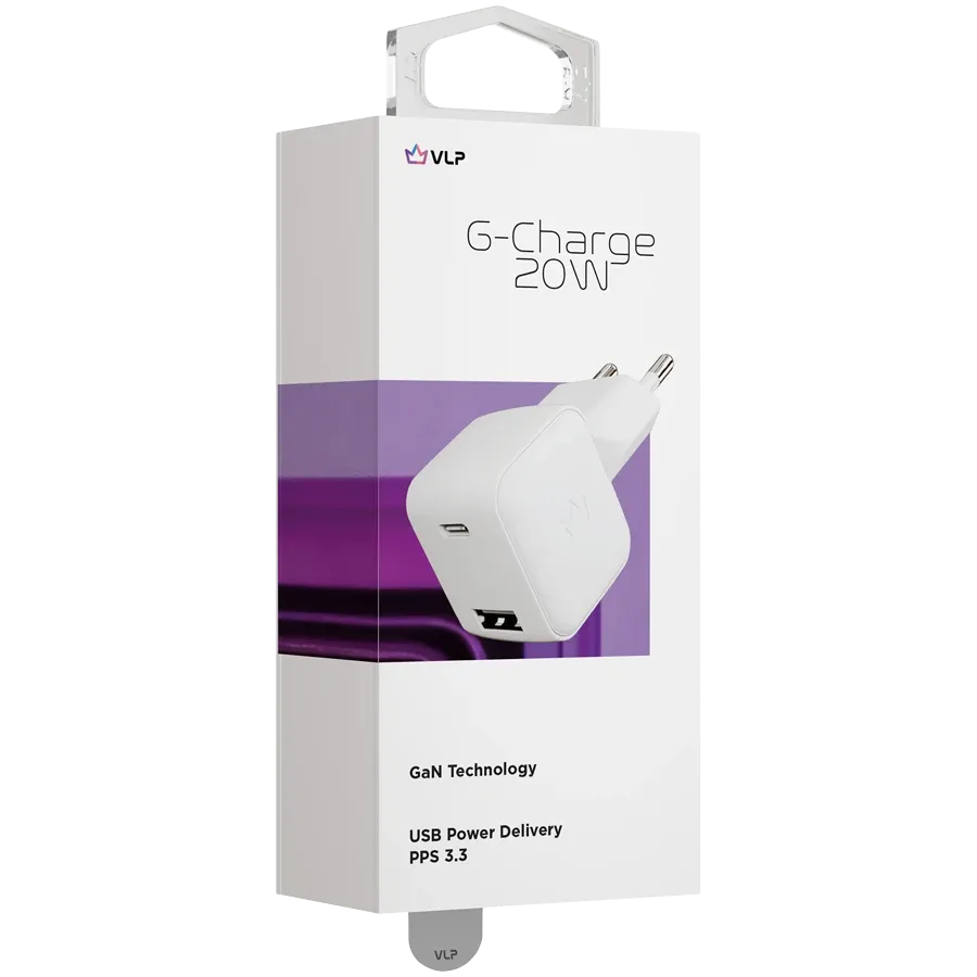 VLP Power Adapter 2*USB USB-C 20W — 3