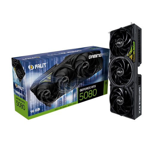 Palit GeForce RTX 5080 GamingPro GDDR7 NE75080019T2-GB2031A — 8
