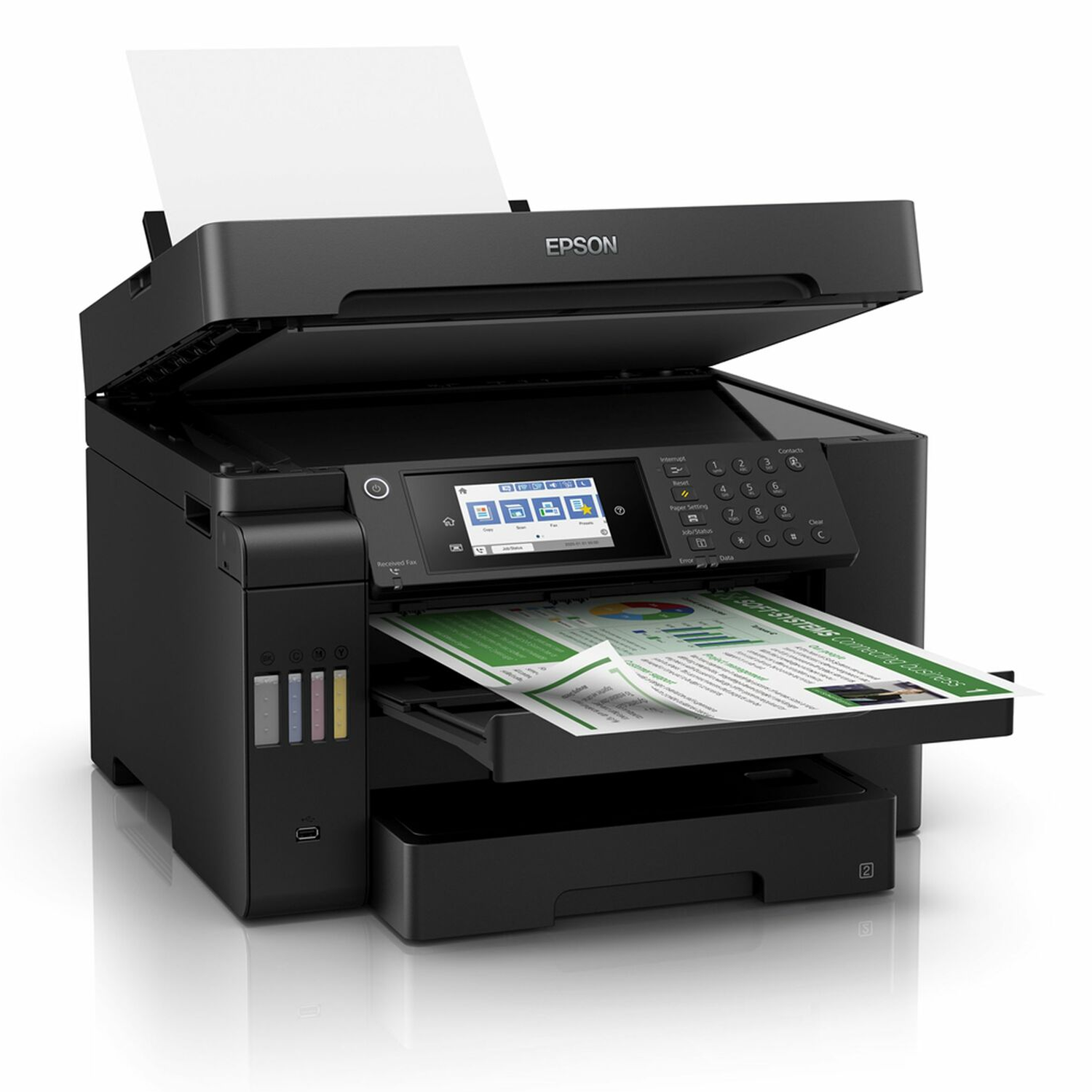 Epson L15150 A3+ Colour Ink jet with Ink Tank MF 4 in 1 Printer with A3+ Scanner Copier ADF Fax — 2