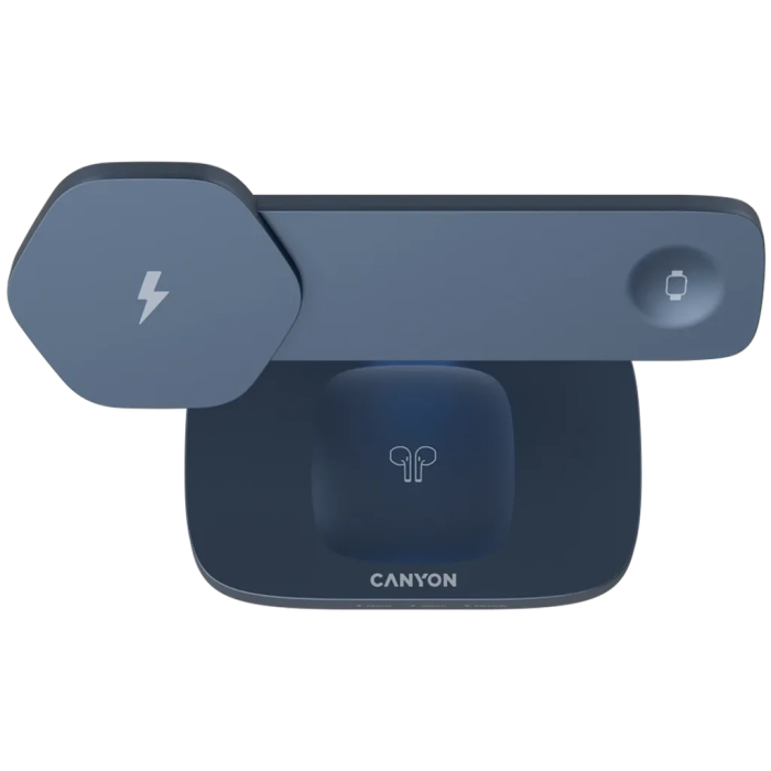 Canyon 3 in 1 Wireless Charging Station Hexagon 310 CNS-WCS310DGBL — 2