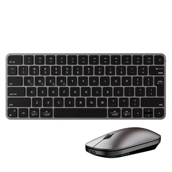 Keyboard MEETION iKey Wrls+BTUltra-thin Combo RU C210 — 2
