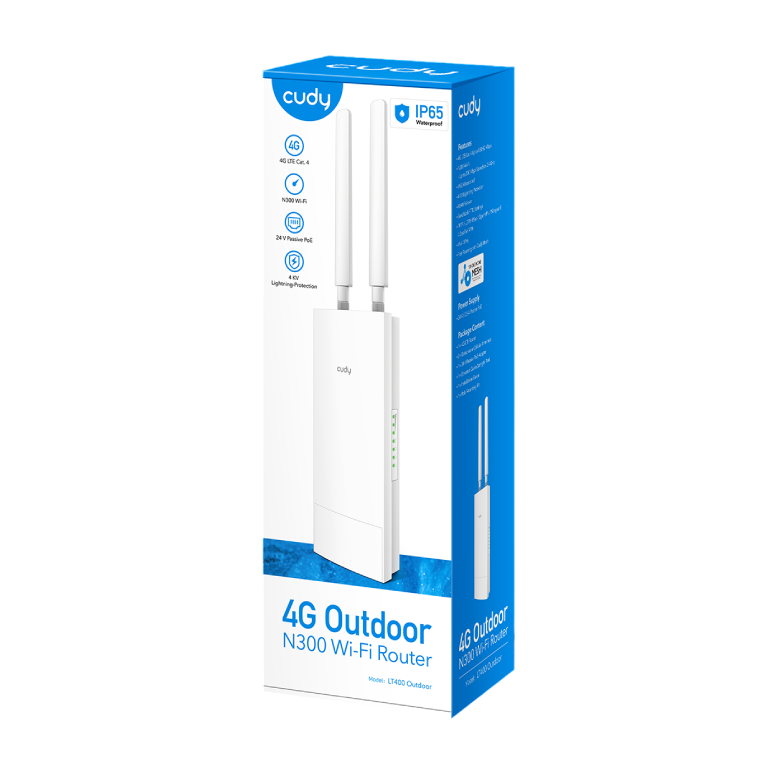 Outdoor router Cudy LT400 N300 Outdoor — 2