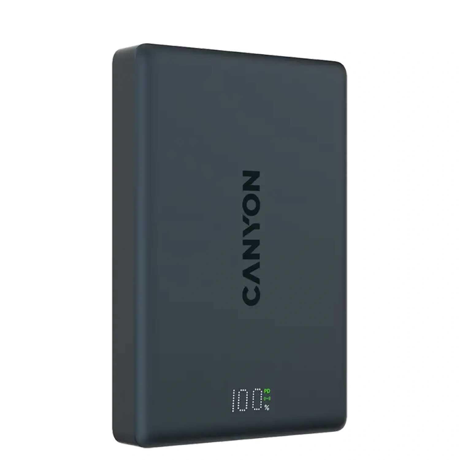 Power bank Canyon OnPower 500 5000mAh Wireless PD 20W Aluminium CNS-CPB500B — 2
