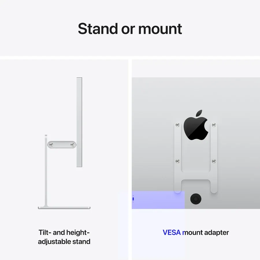 Studio Display XDR - Standard glass - VESA mount adapter — 7