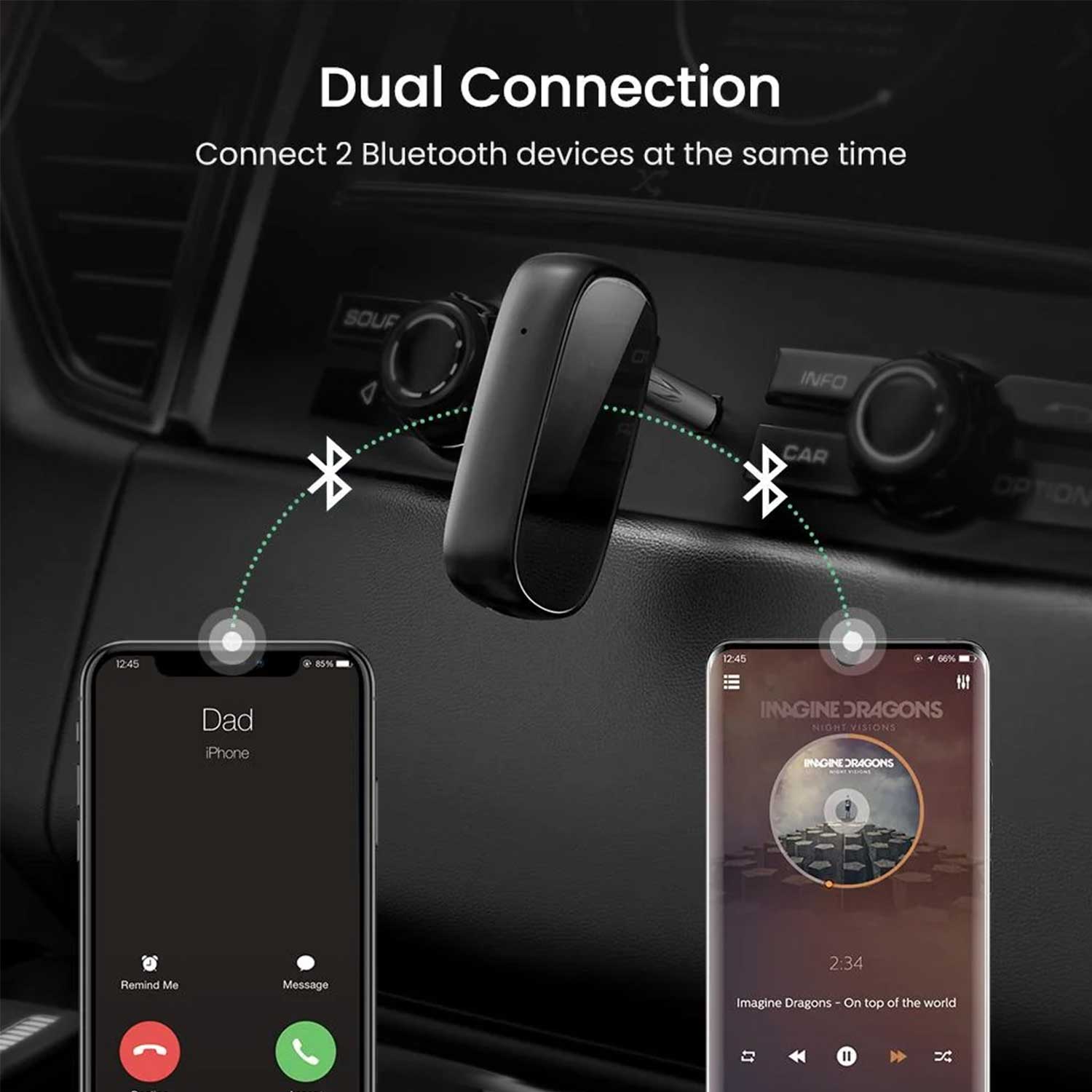 Network device UGREEN Bluetooth 5.1 Receiver Aux Car Adapter 70304 — 7