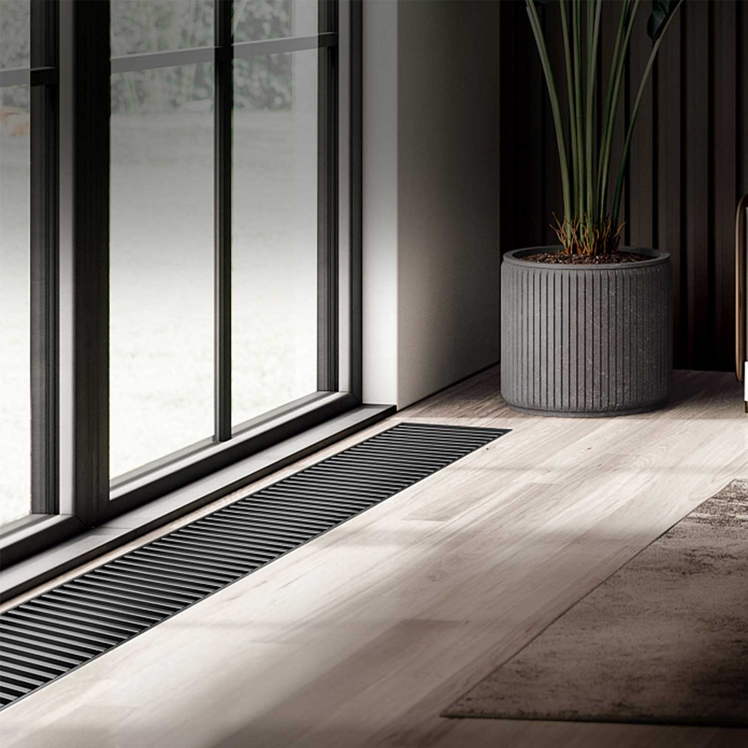 In floor convector ROYAL THERMO ATRIUM-75 200 800-DG-U-BL — 6