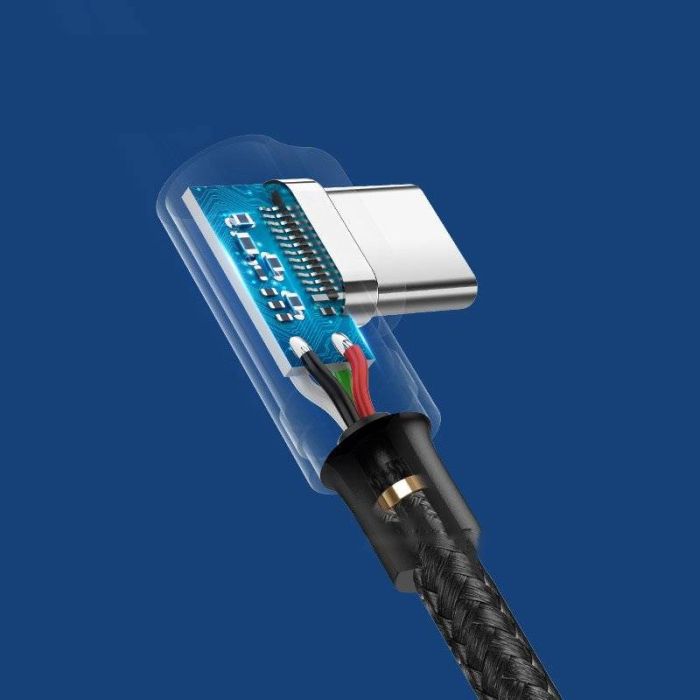 UGREEN Angled USB-C Male To Angled USB 2.0A Male Cable 20856 — 4