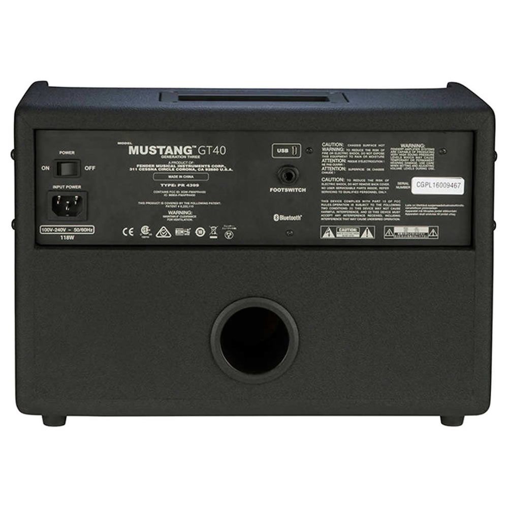Fender Mustang GT 40 Amplifier — 2