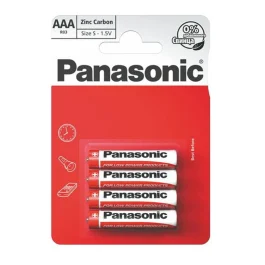 R03REL 4BPR 3007 AAA Zinc‑Carbon 4‑Pack – 1.5 V Batteries — 2