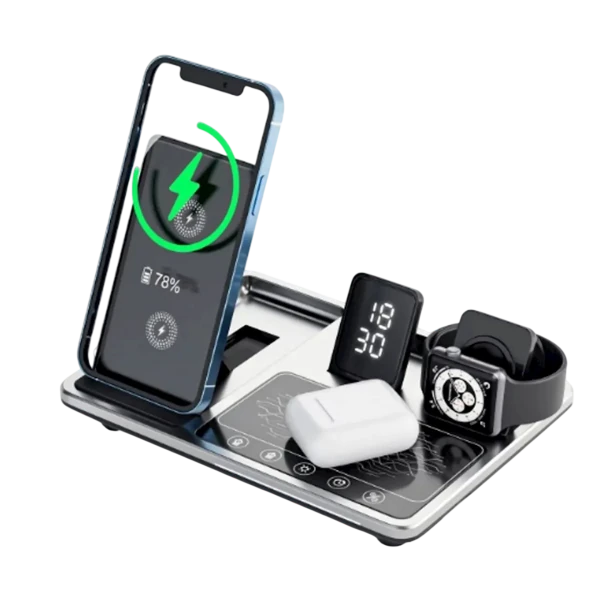 Lion 4 in 1 Wireless Charging Station GN4IN1WCSGY — 3