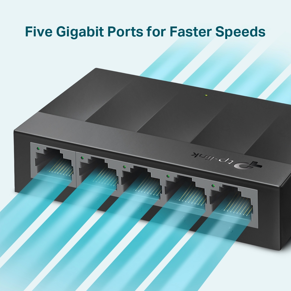 TP-Link TL-LS1005G 5-port 10 100 ps Switch — 3