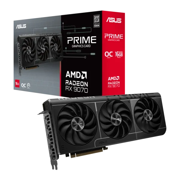 Prime Radeon RX 9070 GDDR6 OC — 2